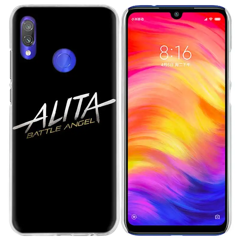 Alita Battle Angel чехол для Xiaomi Redmi Note 7 K20 6 6A Pro Y3 фотоаппаратов моментальной печати 7S 7A GO S2 5 mi играть A1 A2 8 lite Poco F1 жесткий чехол для телефона pc