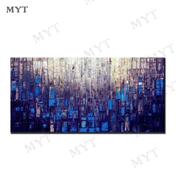 

MYT Free Shipping Large Handpainted Oil Painting Wall Art Painting Home Decor Abstract Art Picture For Living Room Unframed