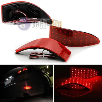 

Red Lens 33-SMD LED Rear Bumper Reflectors Lights For 2006-13 Lexus IS250 IS350 GSE20