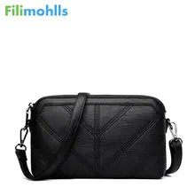 Высококачественные сумки на плечо, модные черные женские сумки-мессенджеры, маленькие сумки-Клатчи через плечо с клапаном, сумки на молнии из искусственной кожи S1209