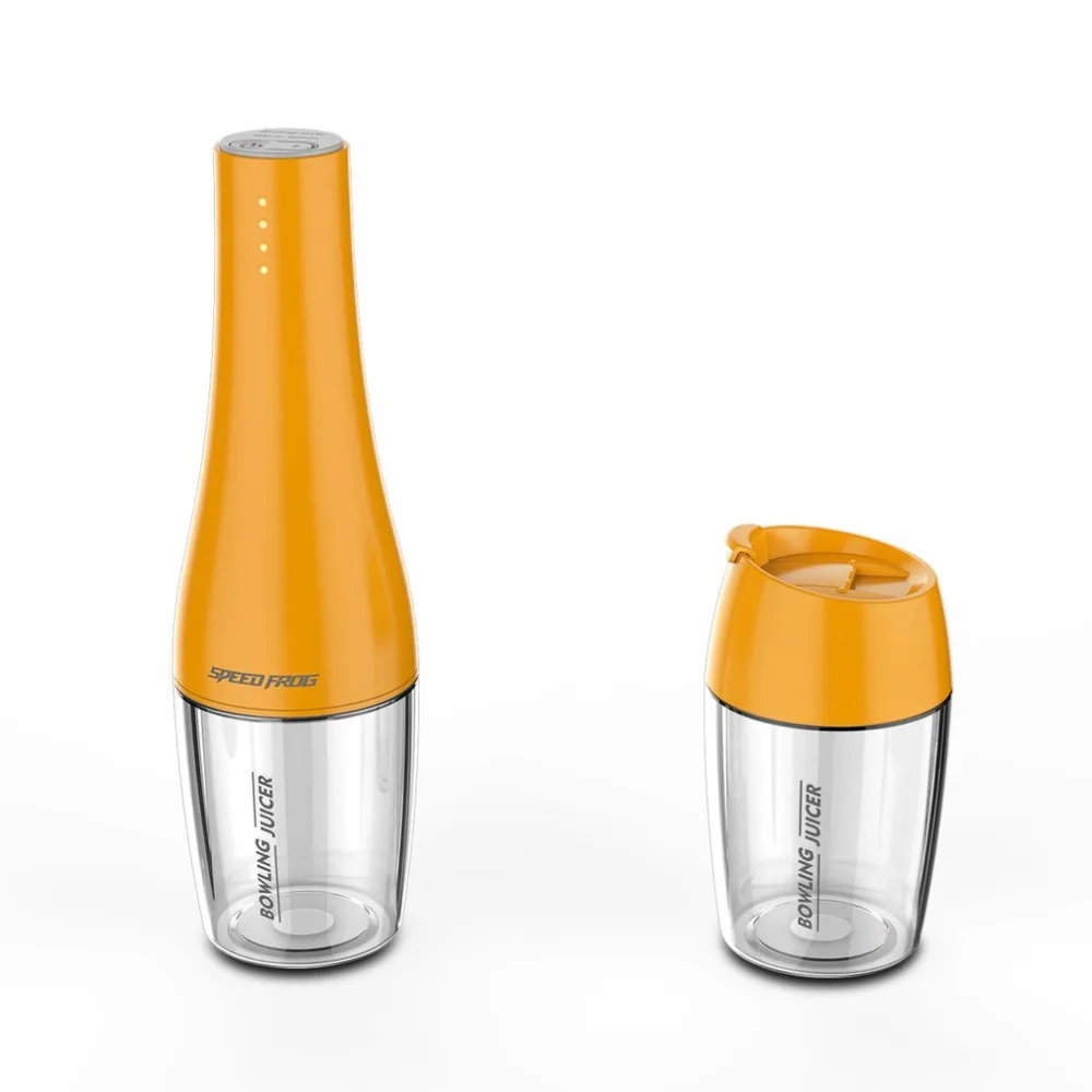 

Creative Bowling Juicer Blender Portable Fruit Squeezer USB Charging Multifunction Juice Maker Machine 350ml Juicer Cup