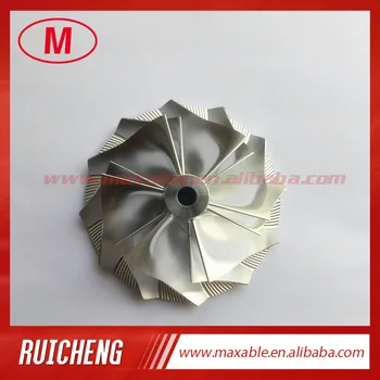 

TF035 45.70/60.13mm 6+6 blades forward high performance turbo billet/milling/aluminum 2618 compressor wheel