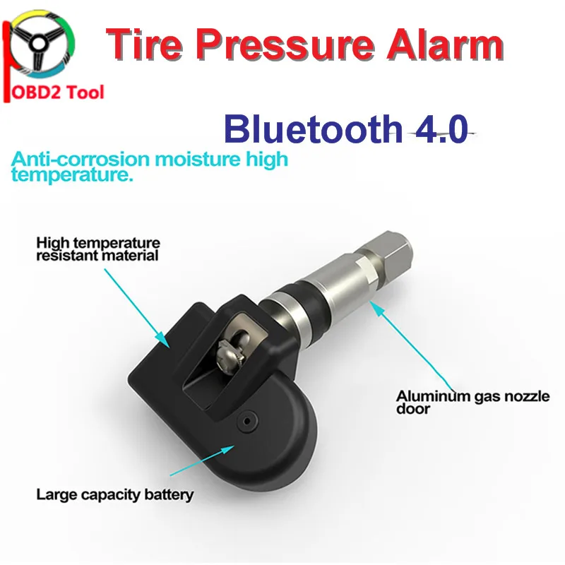 Car Tire Tyre Pressure Monitoring System font b TPMS b font Bluetooth 4 0 Mobile Phone