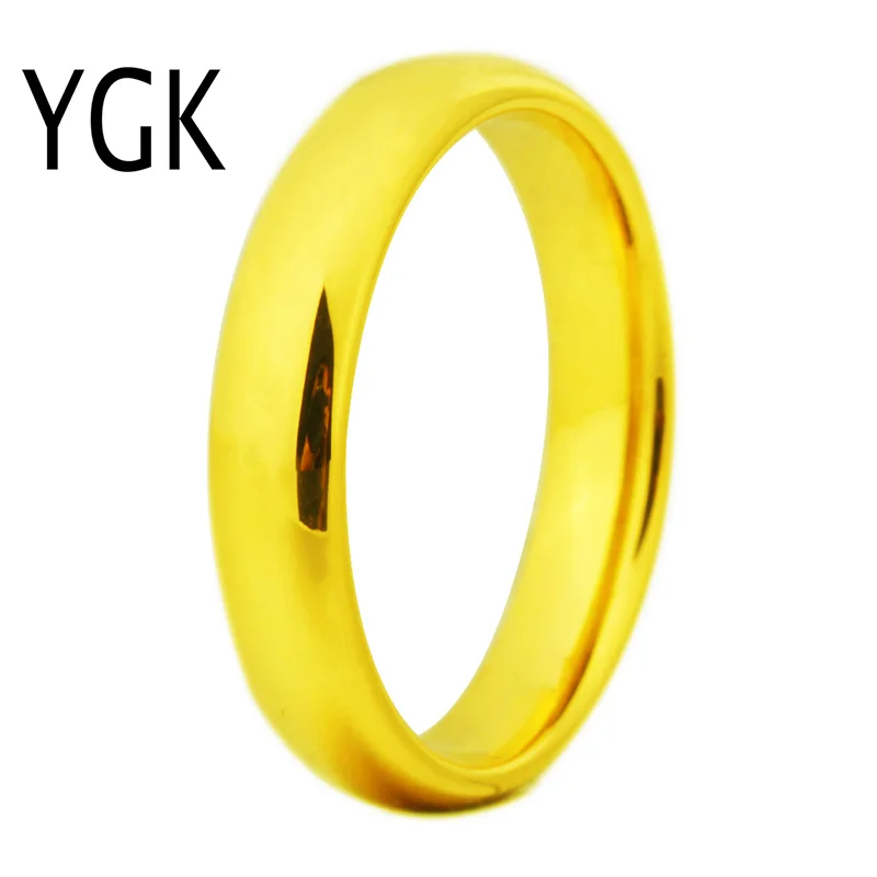 Кольцо из вольфрама для помолвки, обручальное кольцо, ювелирные изделия для женщин и мужчин, ширина 4 мм, юбилейные вечерние кольца