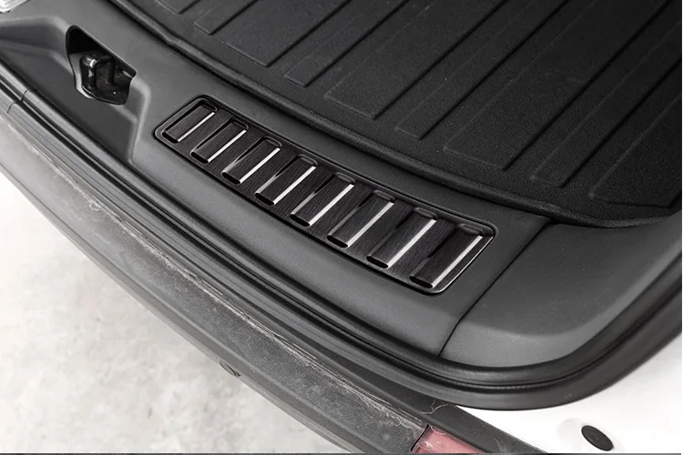 Нержавеющая сталь автомобильная задняя внутренняя дверь бампер протектор порога Накладка для Land Rover Discovery Sport- автомобильный Стайлинг
