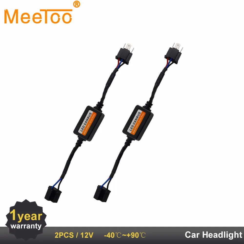 

H7 H4 H11 HB4 9005 9006 H1 Car LED Turn Singal Load Resistor Canbus H13 9004 9012 880 881 Error Free Wiring Canceller Decoder