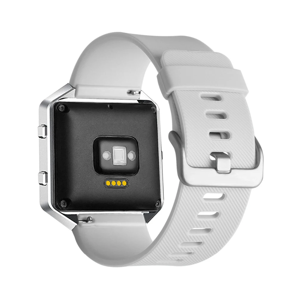 14 цветов спортивные наручные часы для Fitbit Blaze Band Мягкие силиконовые ремешок Смарт