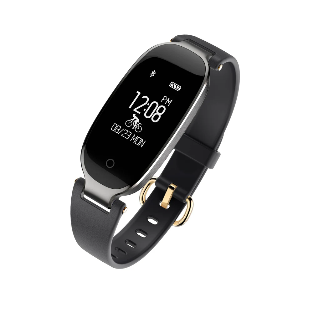 TREZER S3 Bluetooth Smart Watch Fashion Women Ladies Heart Rate Monitor Fitness Tracker Waterproof Smart watch for Android IOS