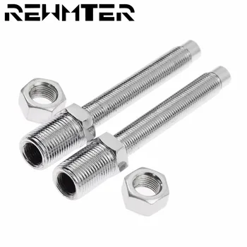 

2PCS Motorcycle 1-2" Adjustable Rear Final Lowering Kit Chrome For Harley Softail Frame Bikes 2000-2015 2016 2017