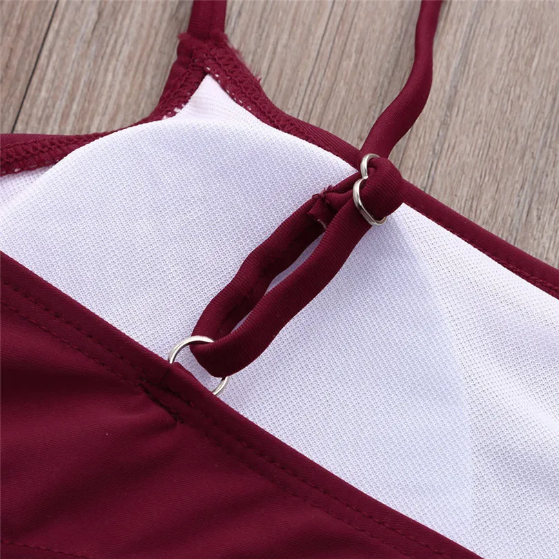  Women's Sexy Bikini Tube top Bandage Bikini Set Push-Up Brazilian Swimwear Swimsuit bikini 2019 Beachwear #3A10 (7)