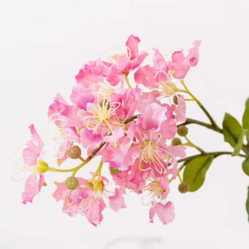 Высококачественные Искусственные цветы Lagerstroemia для дома свадебной вечеринки