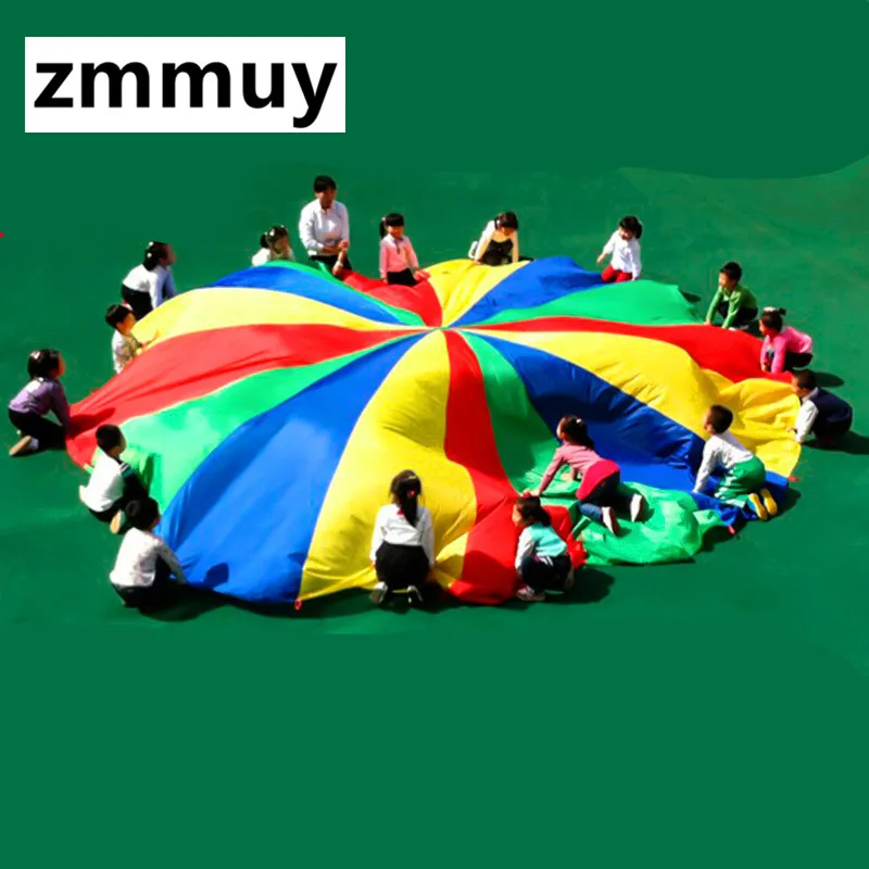 Dia 2/3/4/5/6M Children Games Rainbow Umbrella Educational Outdoor