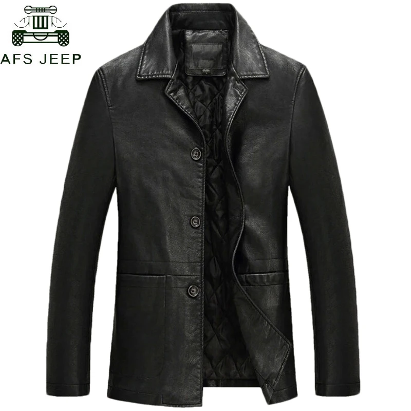 

High Quality Motorcycle Leather Jacket Men Plus Size 4XL Business Casual Soft PU Leather Jacket Male Jaqueta Masculina Couro