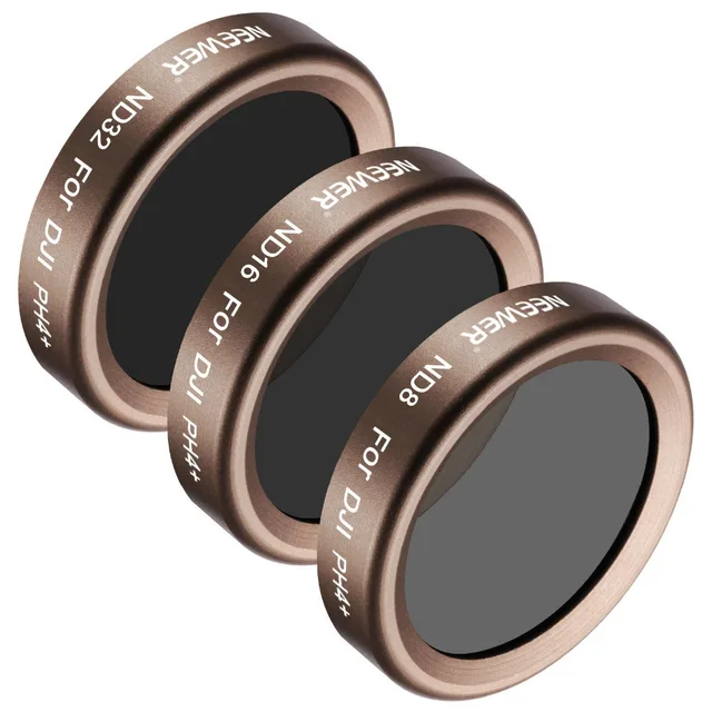 Best Offers Neewer 3 Pieces Lens Filter Kit for DJI Phantom 4 Pro, Multi-coated, High Definition Glass and Aluminum Alloy Frame