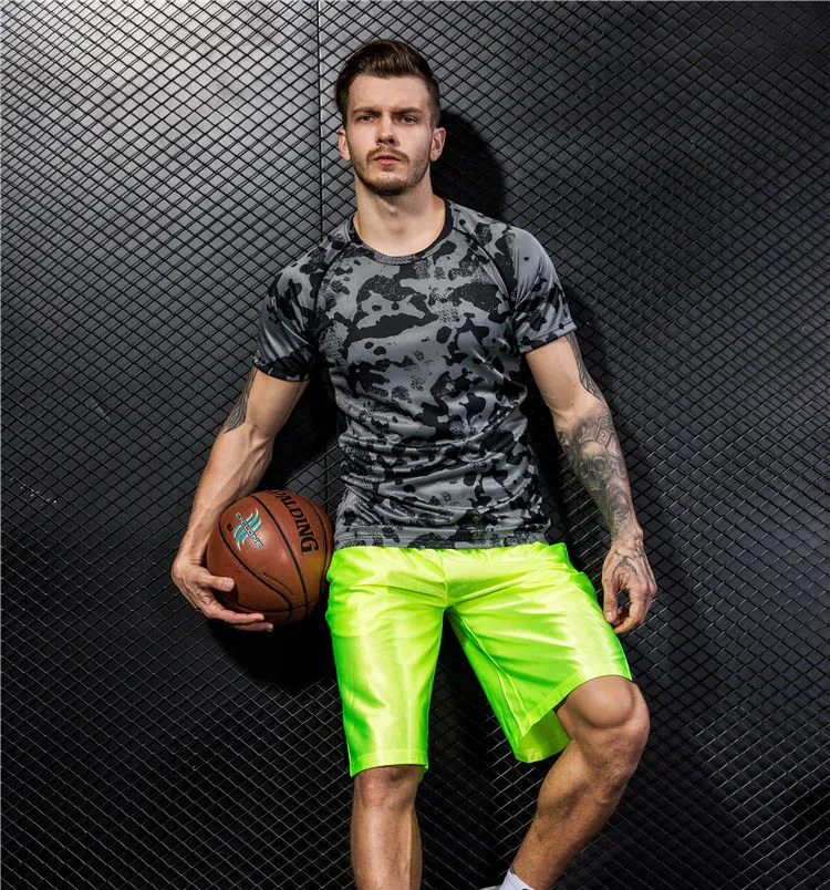 New2018 летние мужские спортивные баскетбольные тренировочные шорты легкие влагопоглощающие беговые баскетбольные шорты