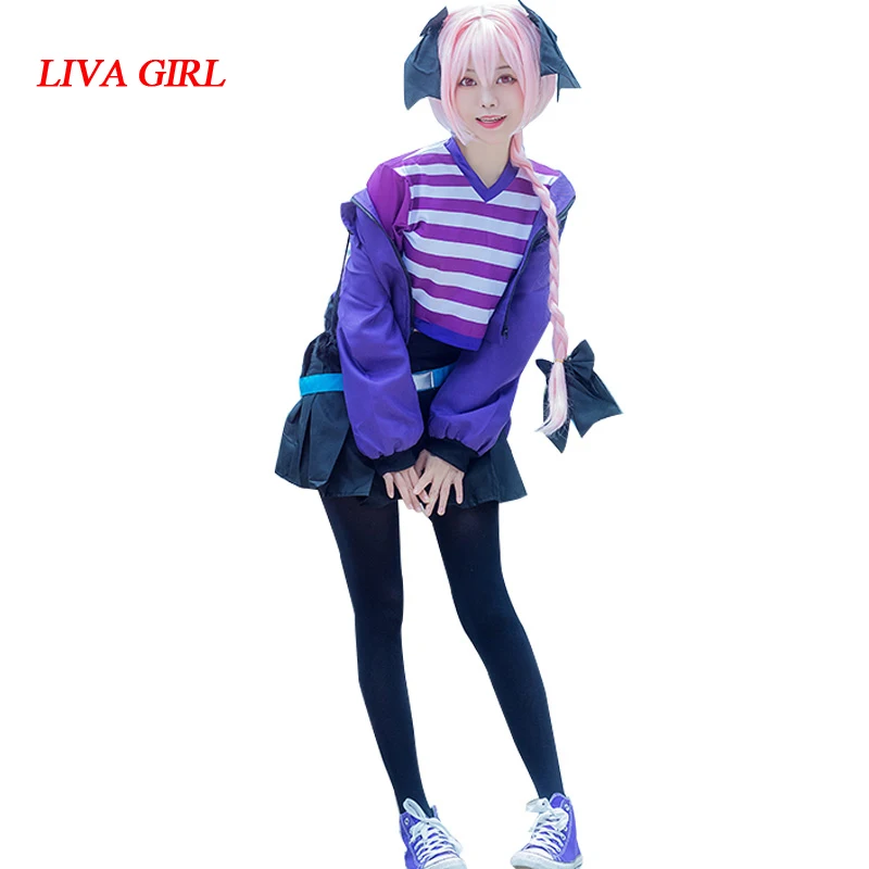 Liva girl Fate Apocrypha Astolfo костюмы для косплея женская фиолетовая куртка весеннее пальто