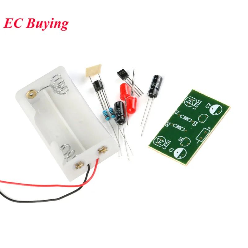 Skup Elektroniczny zestaw do majsterkowania SMD SMT komponenty deska do ćwiczeń spawalniczych lutowanie umiejętność szkolenia początkujący zestaw elektroniczny do samodzielnego montażu