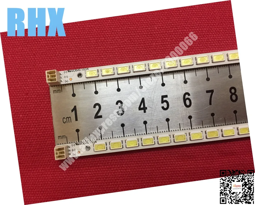 

2piece FOR Repair TCL L40E5200BE LCD TV LED backlight Article lamp LJ64-02730A 40-D0WN KHE-A3P62NB458H 1PCS=62LED 458MM 100%NEW