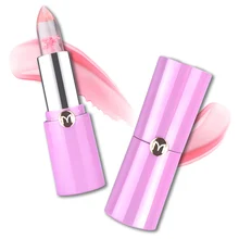 Цветок dis Цвет ation прозрачный прочного увлажняющий бальзам для губ-Пламя Красный увлажняющий Цвет-Изменен цветок помада бальзам для губ