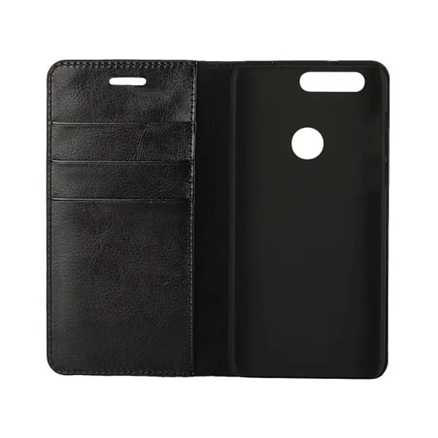 Genuine Leather Phone Case For Huawei Honor 8 Flip Stand Design Wallet With Card Slot Cellphone Accessories For Huawei Honor 8