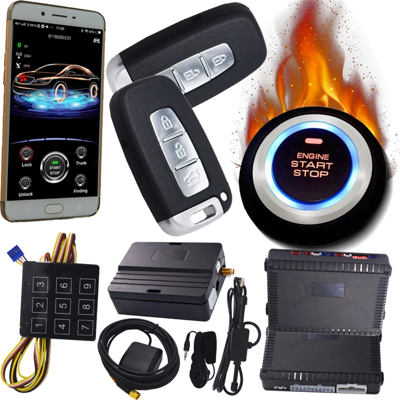 Bluetooth GSM GPS GPRS Car GPS Tracking System with Remote ...