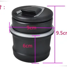 Автостайлинг, портативный автомобильный бездымный цилиндрический Подстаканник Пепельница для сигарет Porsche Cayenne Cayman Boxster Panamera