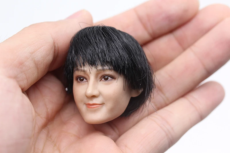 

1/6 Scale Asian Beauty 1/6 Girl Pale Skin Dilraba head Ancient beauty head W Long pant hair Fit 12'' PH seemless Body
