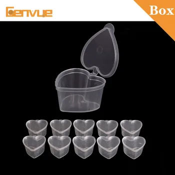

Heart Shape Slime Container Box DIY Plasticine Slime Set for Lizun Soft Polymer Clay Package Sand Craft Accessories Kids Toys