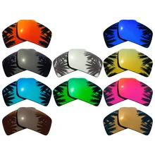 Поляризованные зеркальные линзы с зеркальным покрытием для замены-повязка на глаза в стиле Оукли 1 повязка на глаза 2 оправы разных цветов