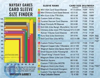 50 Sleeves MAYDAY Board Games Cards Premium Thicker Sleeve Protective clear card sleeves mayday shenyang