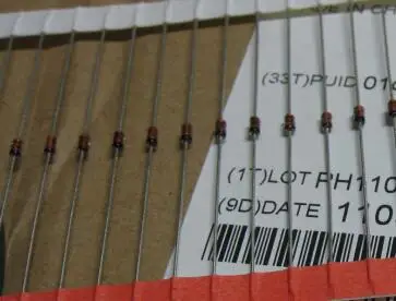 

100% оригинальный новый BAV21 0,5 Вт маленький сигнал ПЕРЕКЛЮЧЕНИЯ диод IC Разъем x 1000 шт