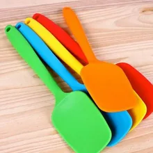100 шт./лот, т Шрифта Большой Размер 28 см Практическая Торт Сливочного масла Шпатель Масло Хлеб Скребок Силиконовые Выпечки Инструменты Кухня Инструмент