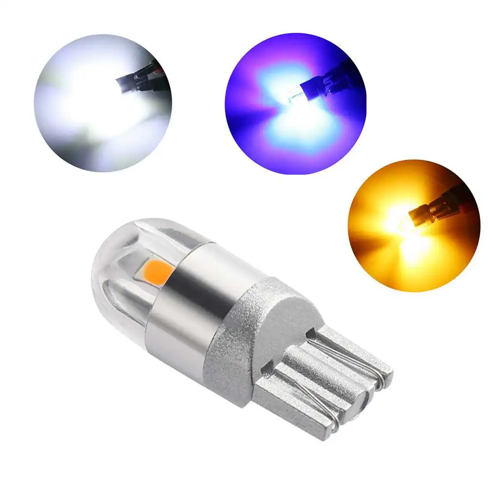 1 шт. T10 W5W светодиодный автомобильный светильник SMD 3030 габаритный фонарь WY5W 192 501