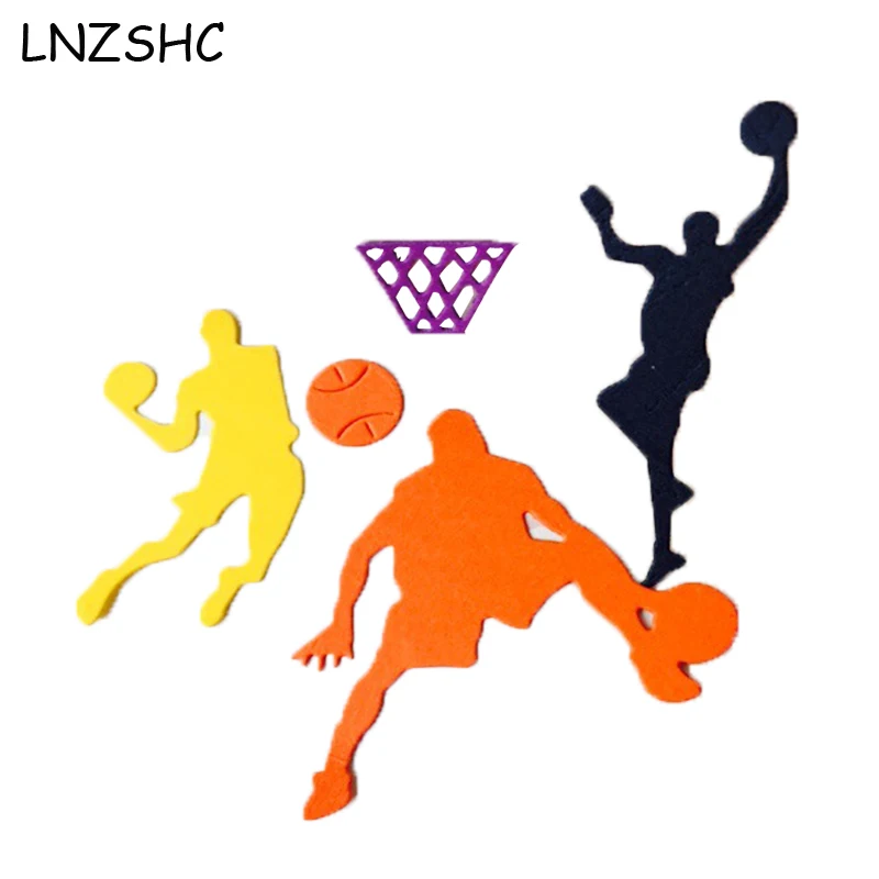 Basketball Team Metal Dies Cutting Die Stencils for DIY Scrapbooking Photo Album Embossing Paper