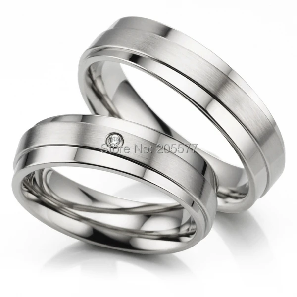anel de prata white gold color his and hers rings handmade titanium wedding rings engagement cz - Wedding Rings Sets His And Hers anel de prata white gold color his and hers rings handmade titanium wedding rings engagement cz - Wedding Rings Sets His And Hers