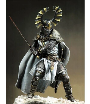 Assembly Scale 1 18 90mm Teutonic warriors fifteenth century 90 mm figure WWII Resin Model Free
