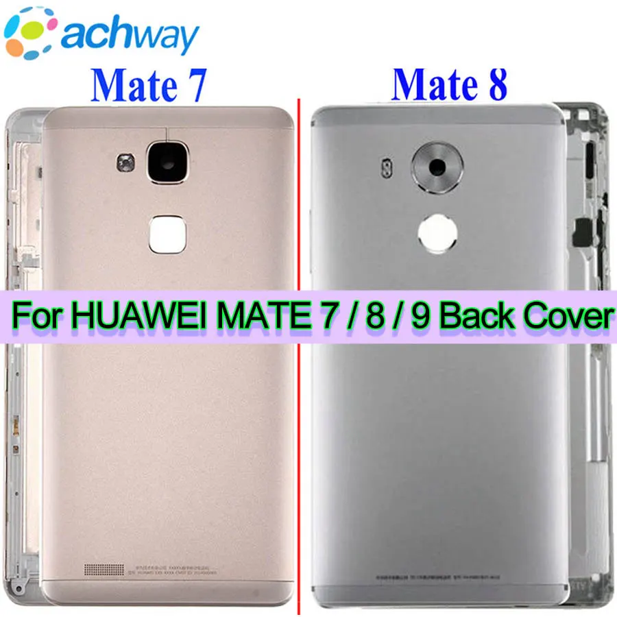 Чехол для аккумулятора HUAWEI Mate 7 оригинальный металлический чехол MATE 8 задняя