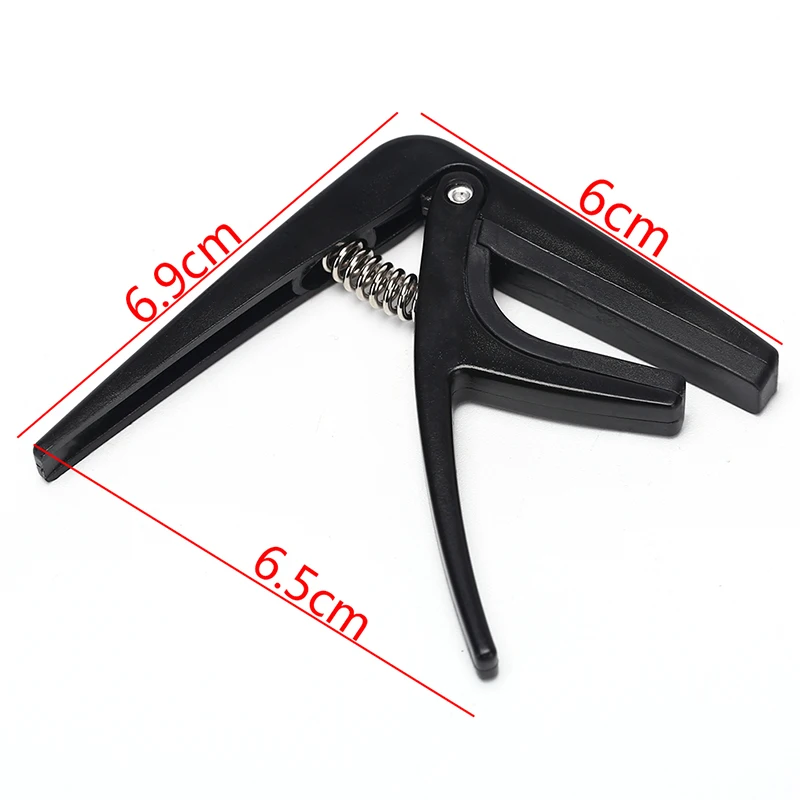 Ukulele Capo Single handed Quick Change Ukelele Capo Plastic Steel