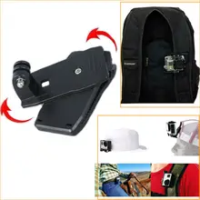 New Arrival Gopro Accessories 360 Degree Rotary Quick Clip Mount For GoPro Hero4 hero 3+ Hero3 2 1 sj4000 Accessories Mounts