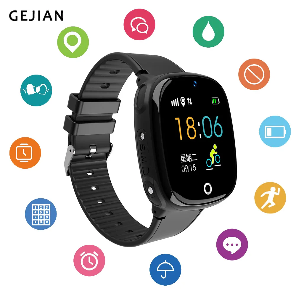 

Children Smart Watch Bluetooth Pedometer Remote camera Waterproof Smartwatch Wearable Device GPS SOS Call Kids Safe For Android