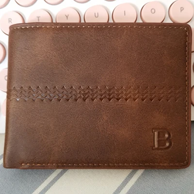 Кошелек для долларов тонкий кошелек портмоне для Для мужчин с функцией блокировки Rfid Деньги Кошельки для Для мужчин с держатель для карт Fashinal - Цвет: Coffee