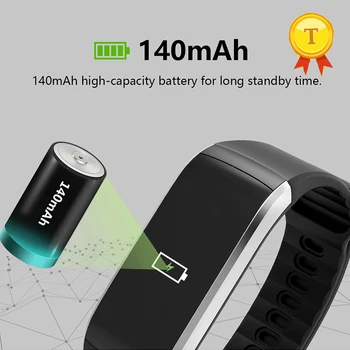 

Smartband 140mAh Accurate GPS track Color display and small dimension fitness tracker message reminder smart band wristband