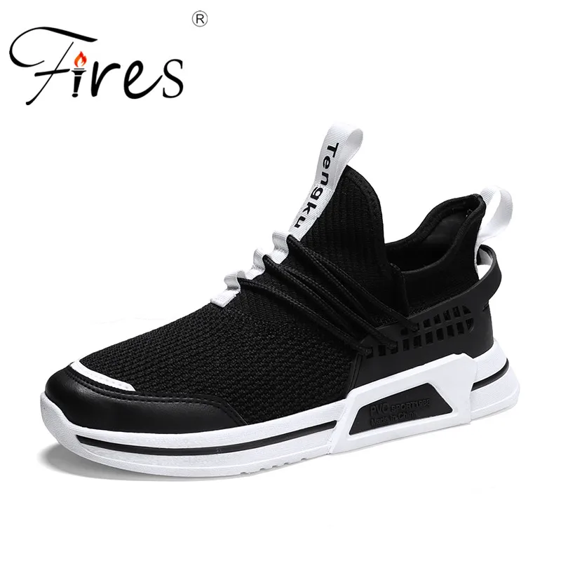 

New Men's Sports Shoes Trend Light Breathable Adult Running Shoes Brand Lace-up Non-slip Men Sneakers Soft Bottom Zapatos Hombre