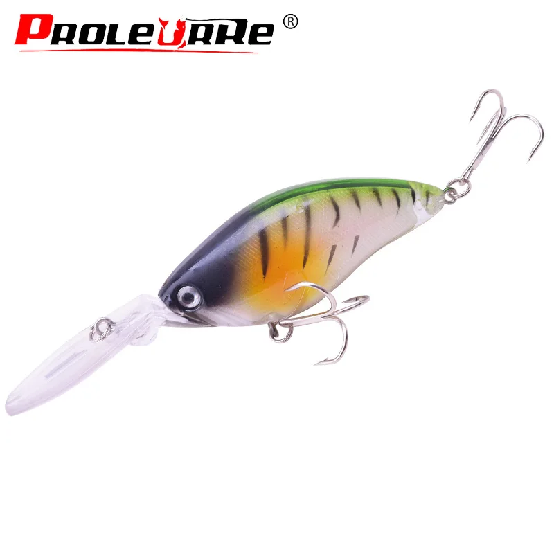 

1Pcs Deep Dive Crank Fishing Lure 110mm 18g Wobbler Artificial Long tongue Hard Bait Crankbait Pesca Bass Lures Fishing Tackle