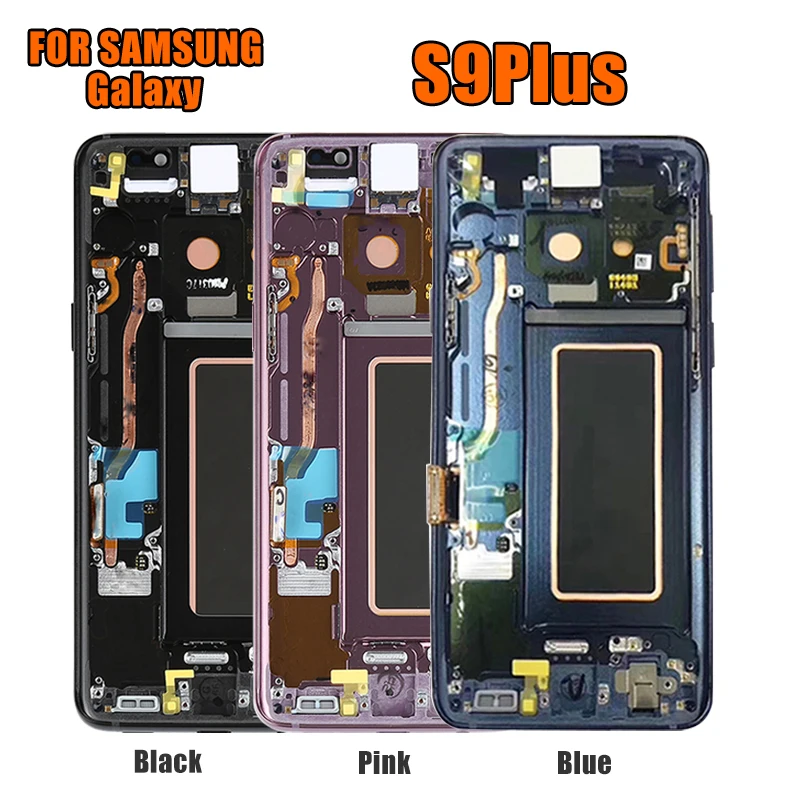 Для samsung galaxy S9Plus ЖК-дисплей сенсорный экран дигитайзер в сборе для samsung S9 Plus G965 g965f ЖК сенсорный экран дигитайзер