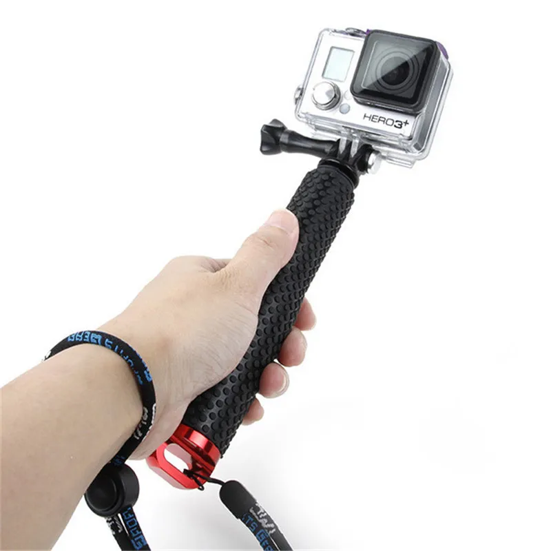 

Professional Underwater Selfies Stick For Go Pro 4 3+ 3 5 xiaomi yi Handheld Extendable Monopod Selfie Stick for GoPro HERO3