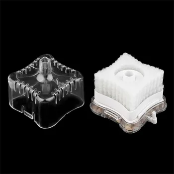 

Plastic Aquarium Pump Filter Oxygen Air Driven Fresh Air Biochemical Sponge Fish Tank Super Activated Carbon Filter