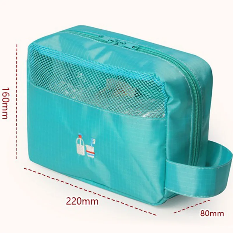 Balleenshiny مستلزمات السفر المحمولة أكياس حقيبة أشتات تخزين حقيبة مستحضرات الحمام الاستخدام اليومي المنظم حقائب كبيرة