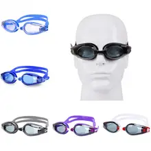 Купание спортивные очки Анти-туман УФ-защита Водонепроницаемый гальванизирует мужские и женские очки для плавания профессиональный