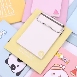 Шт. 1 шт. мультфильм мини-буфер обмена Блокноты фрукты Notesbook Kawaii Оригинальные Канцелярские принадлежности планировщик работы дневник